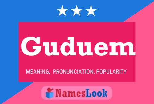 ملصق اسم Guduem