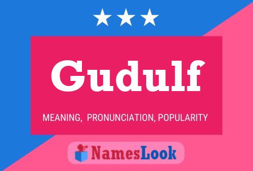 ملصق اسم Gudulf