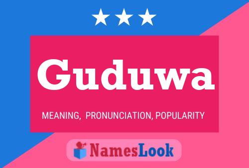 ملصق اسم Guduwa