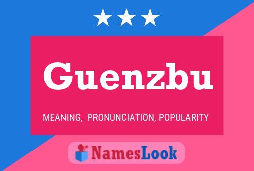 ملصق اسم Guenzbu