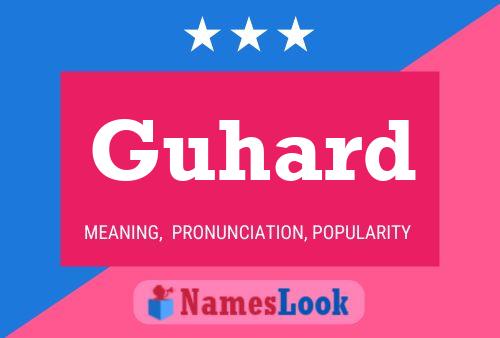 ملصق اسم Guhard