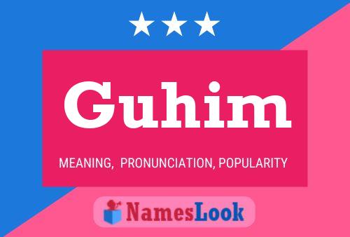 ملصق اسم Guhim