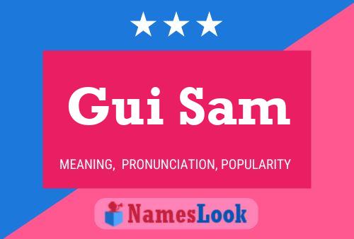 ملصق اسم Gui Sam