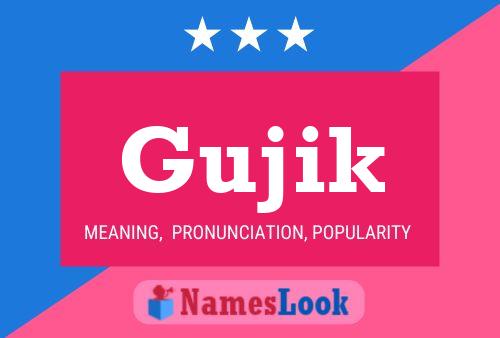 ملصق اسم Gujik