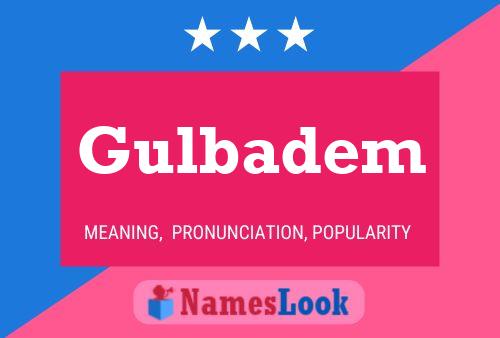 ملصق اسم Gulbadem