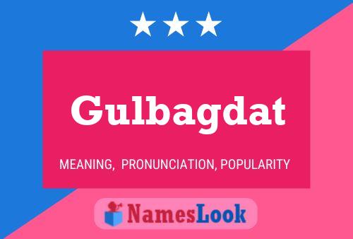 ملصق اسم Gulbagdat