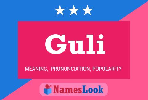 ملصق اسم Guli