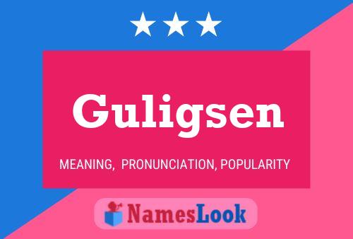 ملصق اسم Guligsen