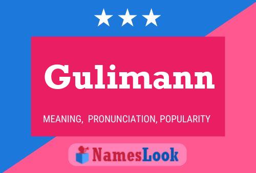 ملصق اسم Gulimann