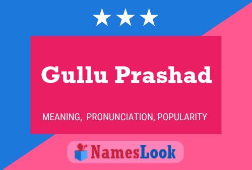 ملصق اسم Gullu Prashad