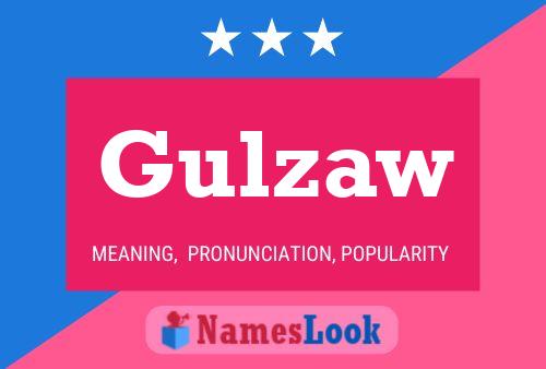 ملصق اسم Gulzaw