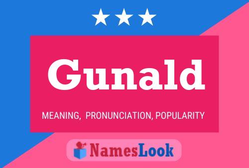 ملصق اسم Gunald