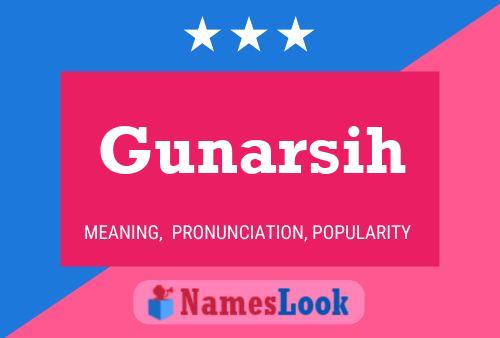 ملصق اسم Gunarsih