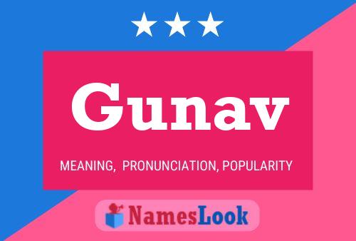 ملصق اسم Gunav