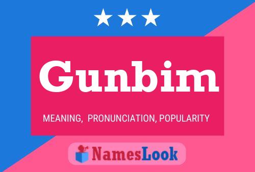 ملصق اسم Gunbim