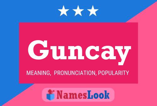 ملصق اسم Guncay