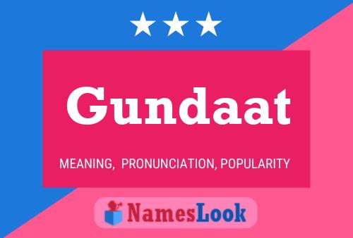 ملصق اسم Gundaat