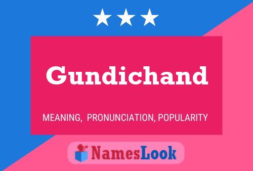 ملصق اسم Gundichand