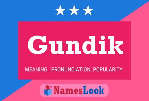 ملصق اسم Gundik