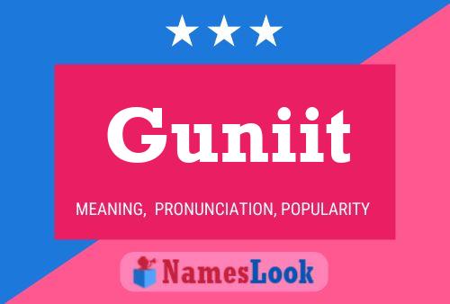 ملصق اسم Guniit