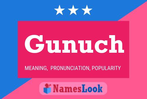 ملصق اسم Gunuch