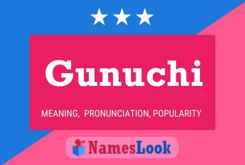 ملصق اسم Gunuchi