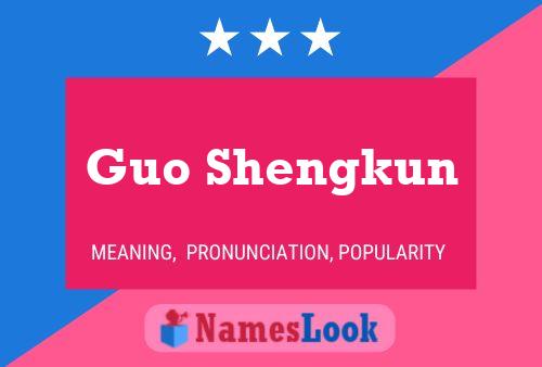 ملصق اسم Guo Shengkun