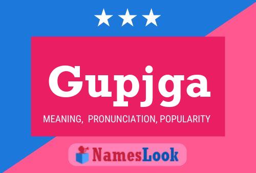 ملصق اسم Gupjga