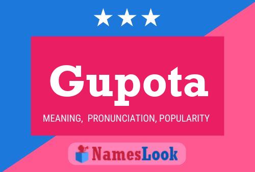 ملصق اسم Gupota