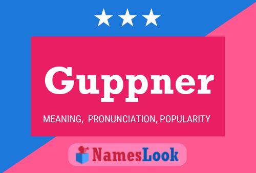 ملصق اسم Guppner