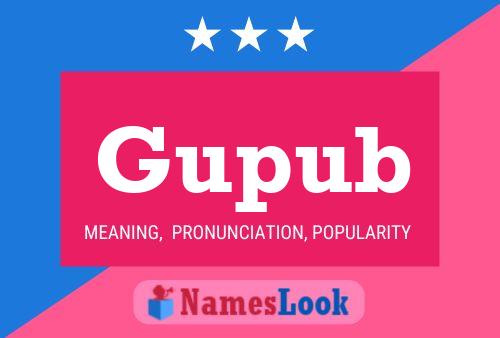 ملصق اسم Gupub