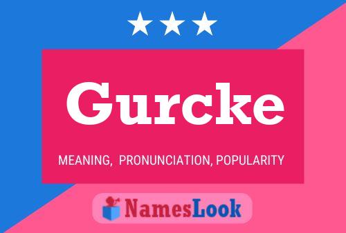 ملصق اسم Gurcke