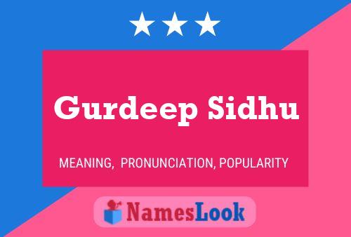 ملصق اسم Gurdeep Sidhu