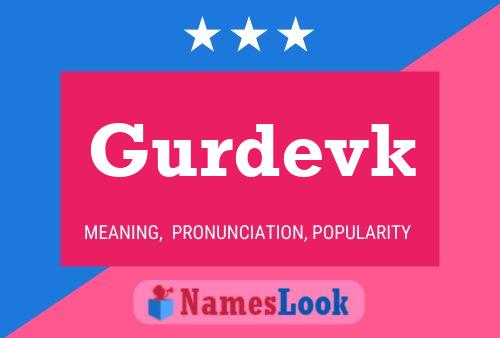 ملصق اسم Gurdevk