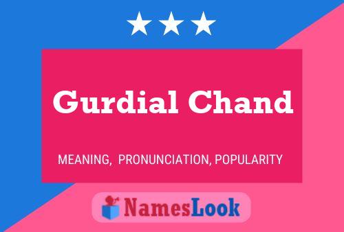 ملصق اسم Gurdial Chand