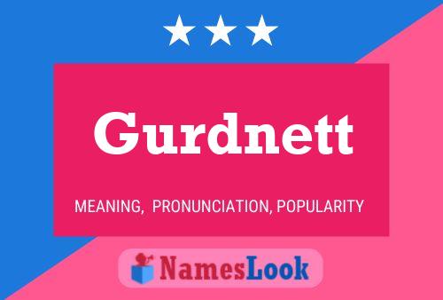 ملصق اسم Gurdnett