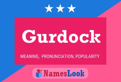 ملصق اسم Gurdock