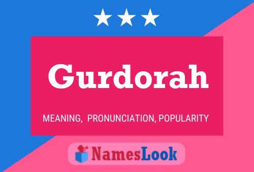 ملصق اسم Gurdorah