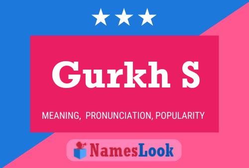 ملصق اسم Gurkh S