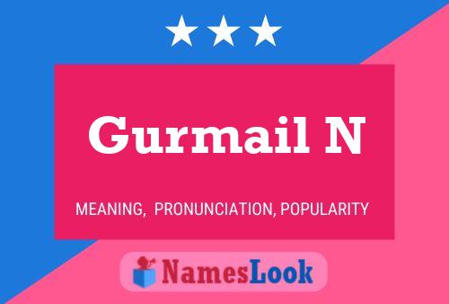 ملصق اسم Gurmail N