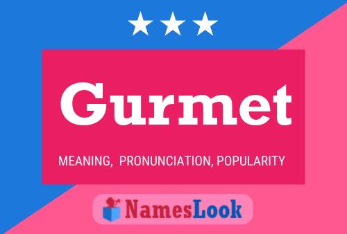 ملصق اسم Gurmet