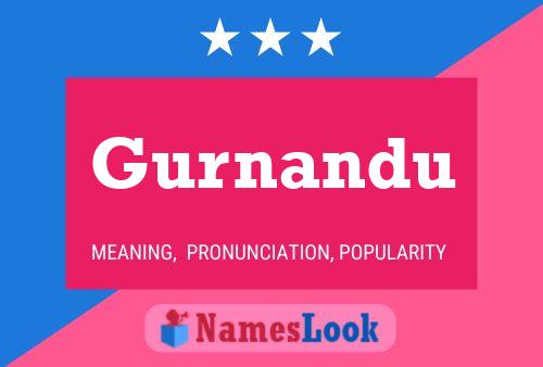 ملصق اسم Gurnandu