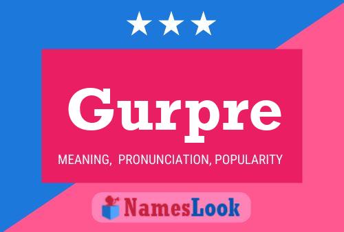 ملصق اسم Gurpre