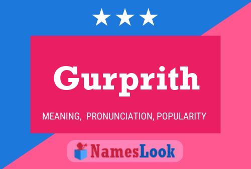 ملصق اسم Gurprith