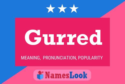 ملصق اسم Gurred