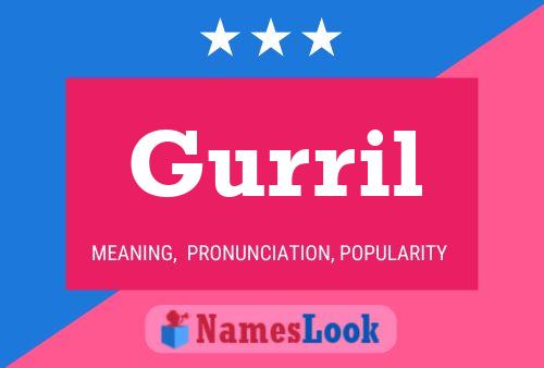 ملصق اسم Gurril