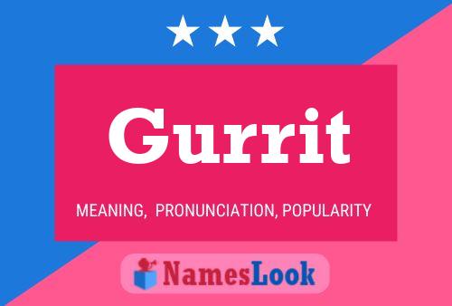 ملصق اسم Gurrit