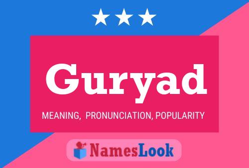 ملصق اسم Guryad