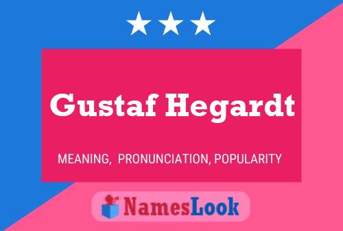 ملصق اسم Gustaf Hegardt