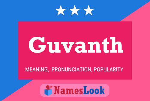 ملصق اسم Guvanth